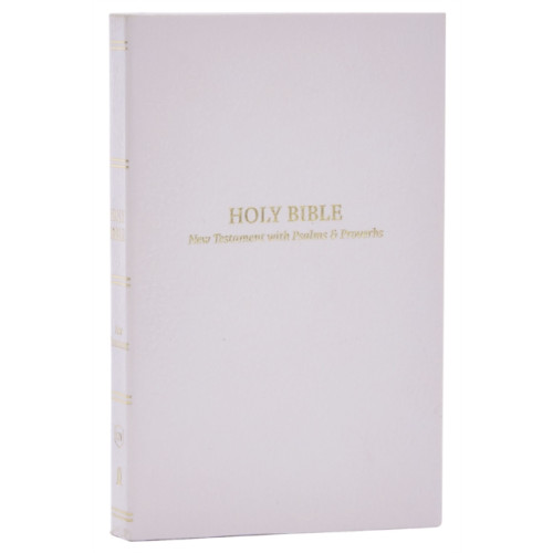 Thomas nelson publishers KJV Holy Bible: Pocket New Testament with Psalms and Proverbs, White Softcover, Red Letter, Comfort Print: King James Version (häftad, eng)