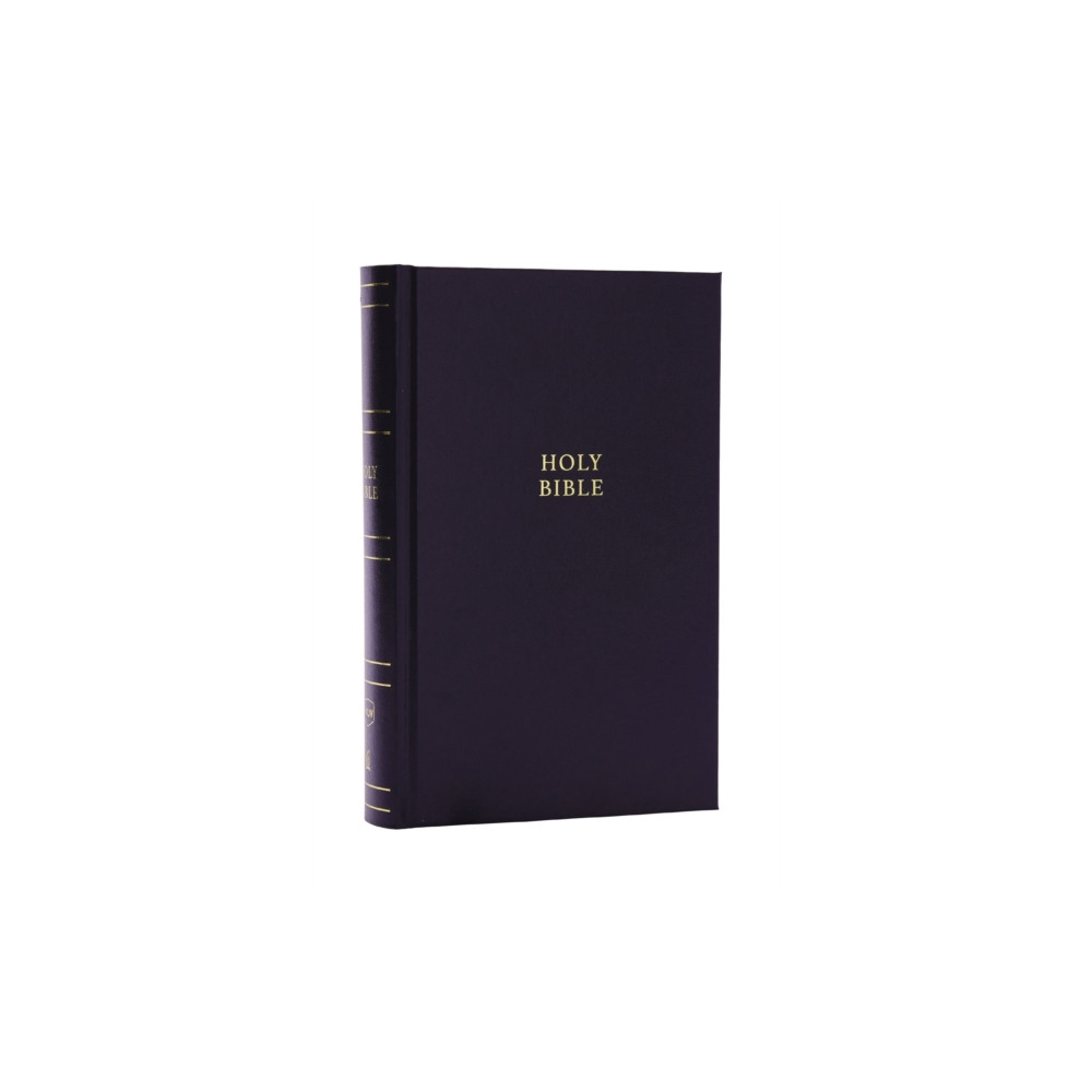 Produktbild för NKJV Personal Size Large Print Bible with 43,000 Cross References, Black Hardcover, Red Letter, Comfort Print (inbunden, eng)