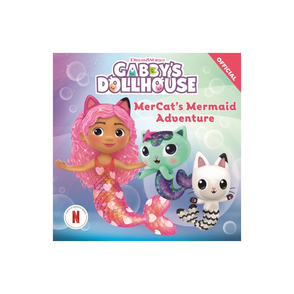 Produktbild för DreamWorks Gabby's Dollhouse: MerCat's Mermaid Adventure (häftad, eng)