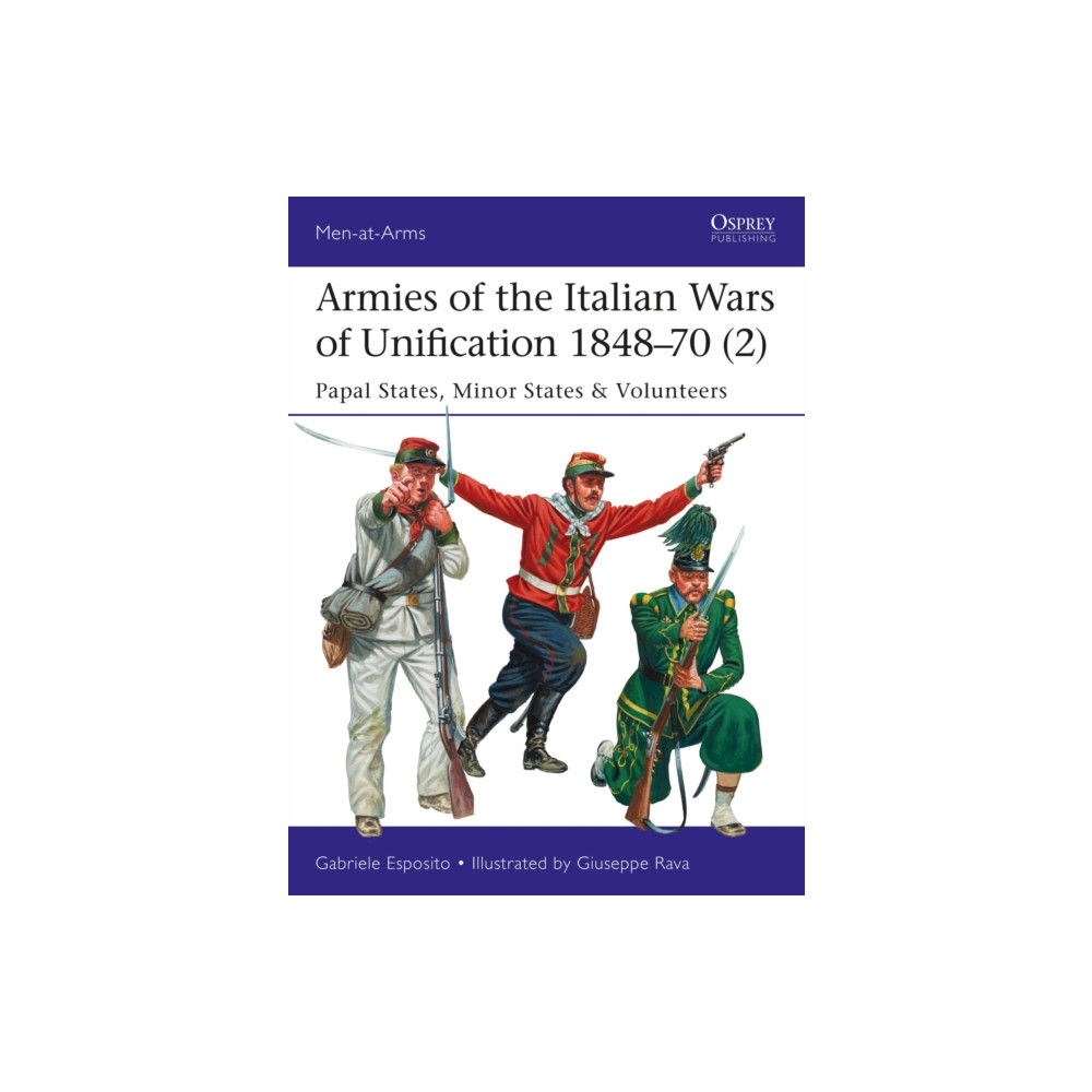 Produktbild för Armies of the Italian Wars of Unification 1848–70 (2) (häftad, eng)