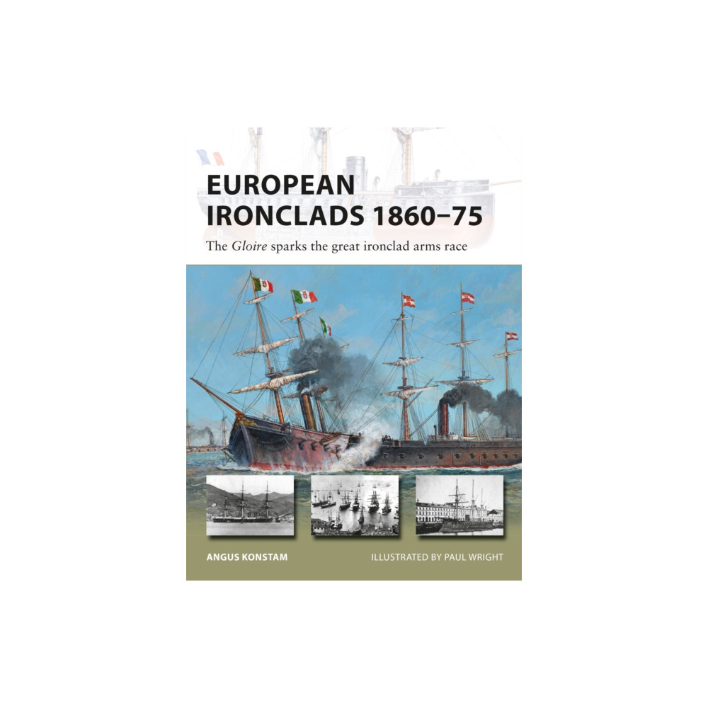 Produktbild för European Ironclads 1860–75 (häftad, eng)