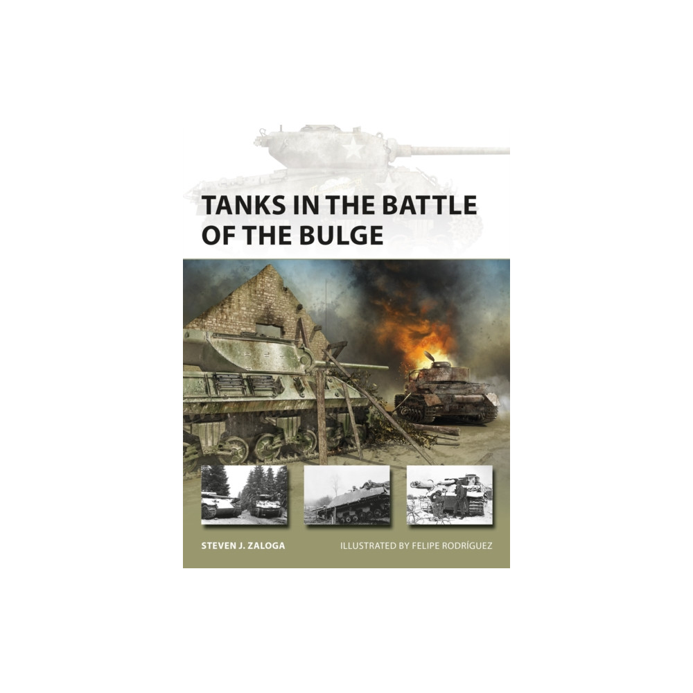 Produktbild för Tanks in the Battle of the Bulge (häftad, eng)