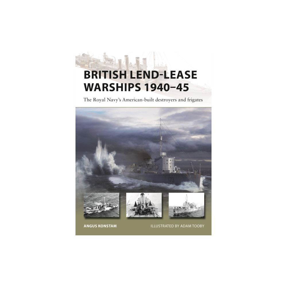 Produktbild för British Lend-Lease Warships 1940–45 (häftad, eng)