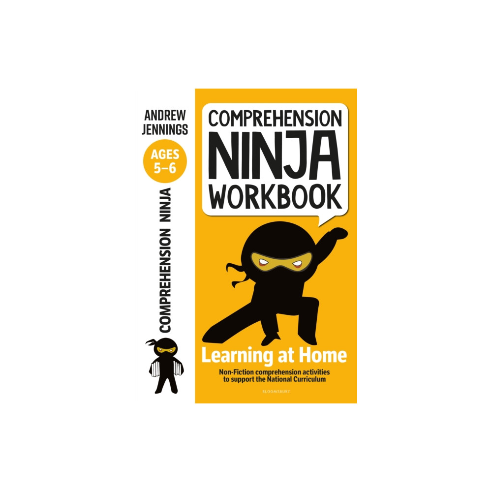 Produktbild för Comprehension Ninja Workbook for Ages 5-6 (häftad, eng)