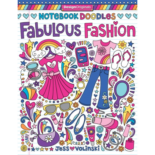 Design Originals Notebook Doodles Fabulous Fashion (häftad, eng)