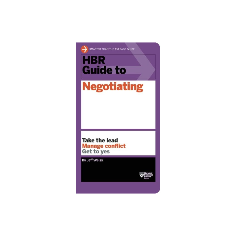 Produktbild för HBR Guide to Negotiating (HBR Guide Series) (häftad, eng)