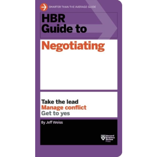 Harvard Business Review Press HBR Guide to Negotiating (HBR Guide Series) (häftad, eng)