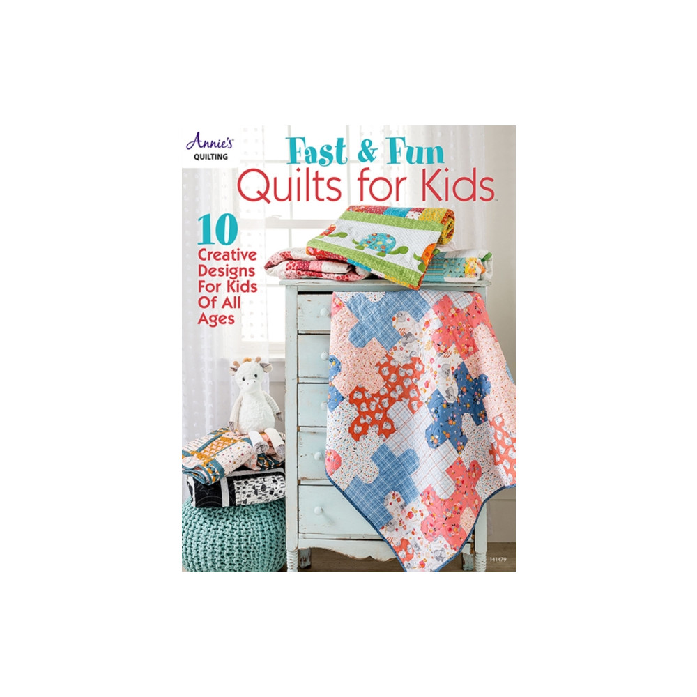 Produktbild för Fast & Fun Quilts for Kids (häftad, eng)