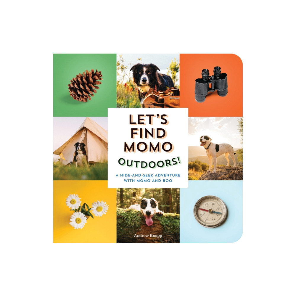Produktbild för Let's Find Momo Outdoors! (bok, board book, eng)