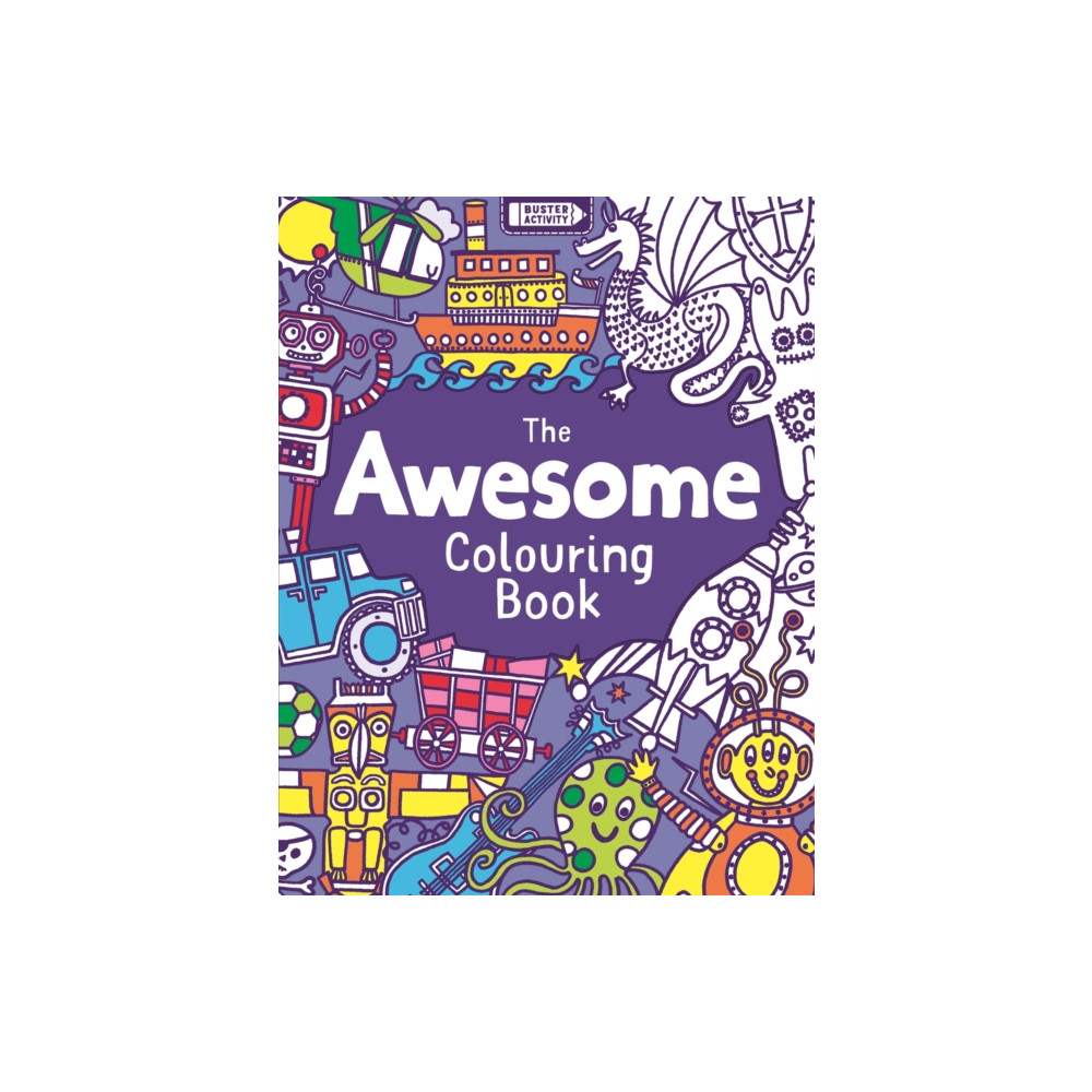 Produktbild för The Awesome Colouring Book (häftad, eng)