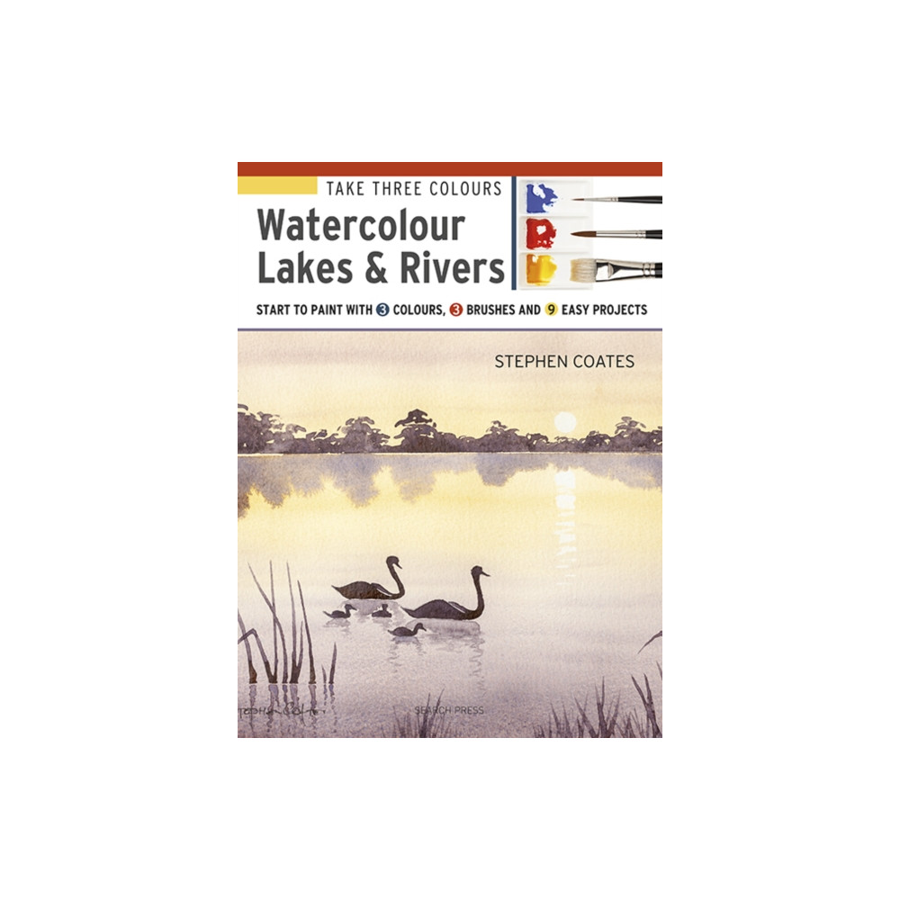 Produktbild för Take Three Colours: Watercolour Lakes & Rivers (häftad, eng)