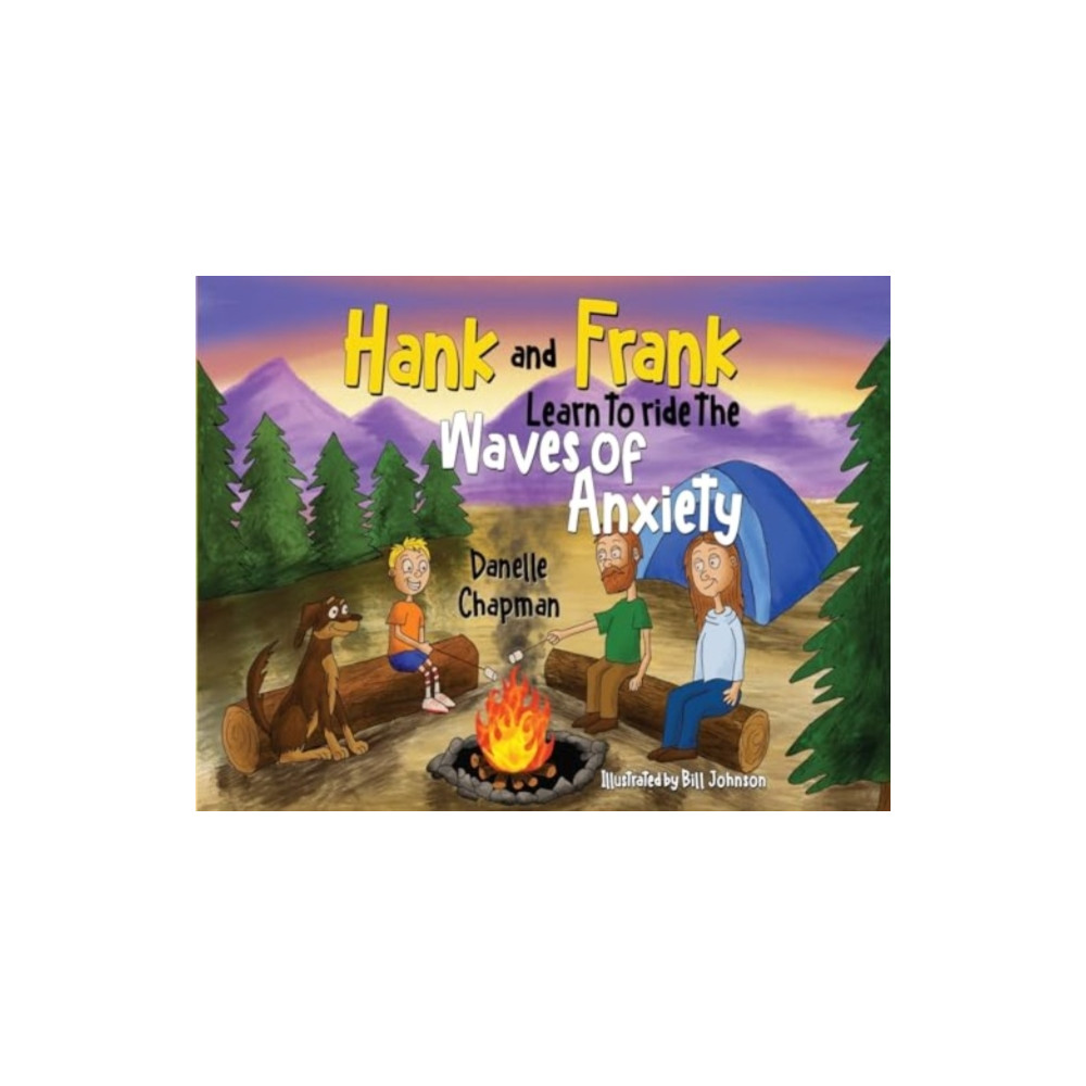 Produktbild för Hank and Frank Learn to ride the Waves of Anxiety (häftad, eng)