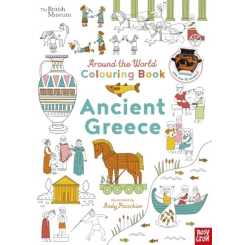 Nosy Crow Ltd British Museum: Around the World Colouring: Ancient Greece (häftad, eng)