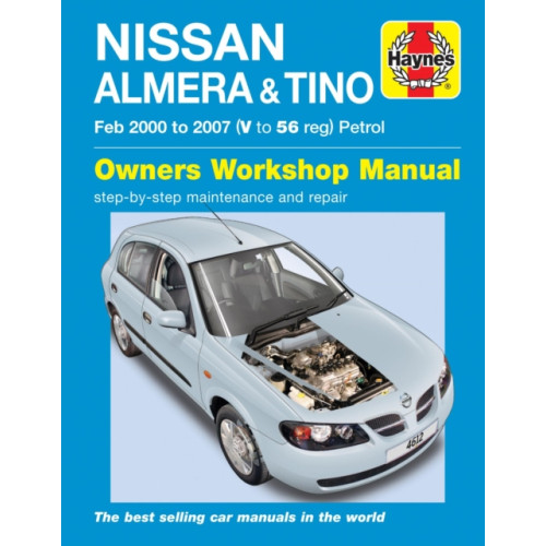 Haynes Publishing Group Nissan Almera & Tino Petrol (Feb 00 - 07) Haynes Repair Manual (häftad, eng)