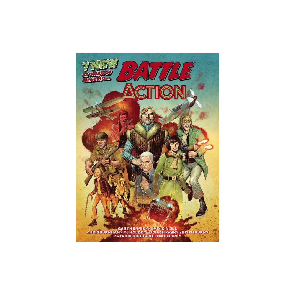 Produktbild för Battle Action (inbunden, eng)