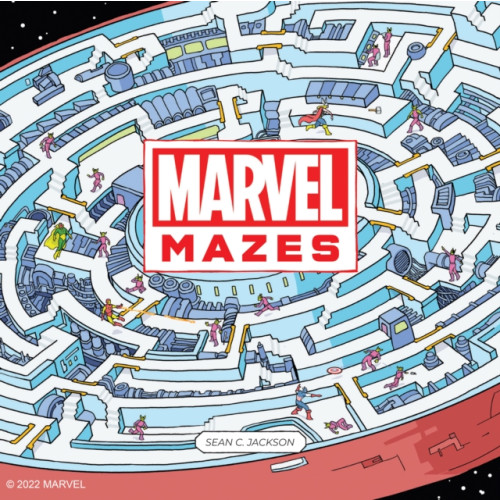 Chronicle Books Marvel Mazes (häftad, eng)