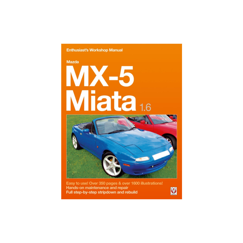 Produktbild för Mazda Mx-5 Miata 1.6 Enthusiast’s Workshop Manual (häftad, eng)