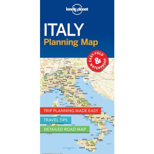 Lonely Planet Global Limited Lonely Planet Italy Planning Map