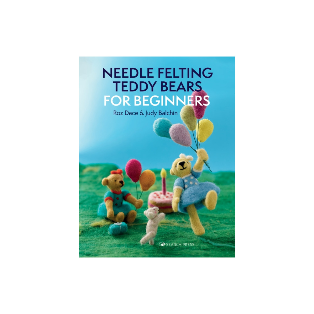 Produktbild för Needle Felting Teddy Bears for Beginners (häftad, eng)