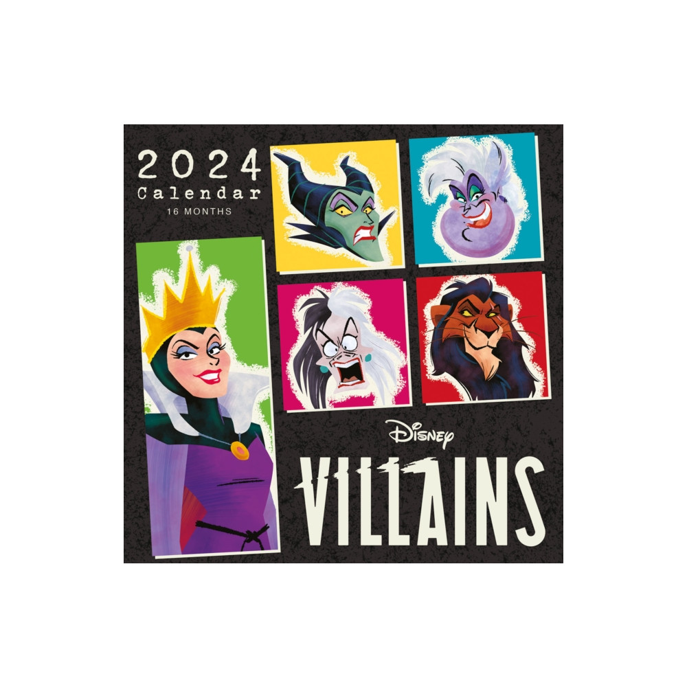 Produktbild för Disney Clasics Villains Calendar