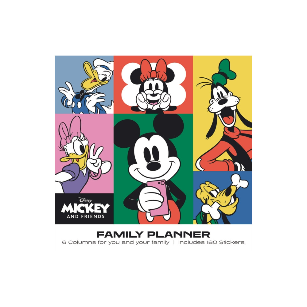 Produktbild för Mickey/Minnie Mouse Family Planner