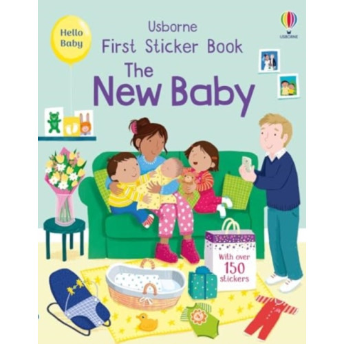 Usborne Publishing Ltd First Sticker Book The New Baby (häftad, eng)