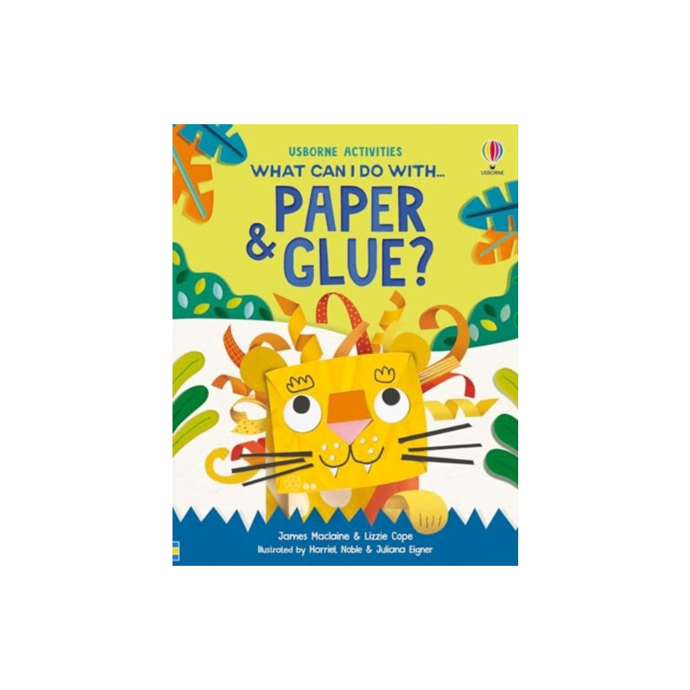 Produktbild för What Can I Do with Paper and Glue? (häftad, eng)