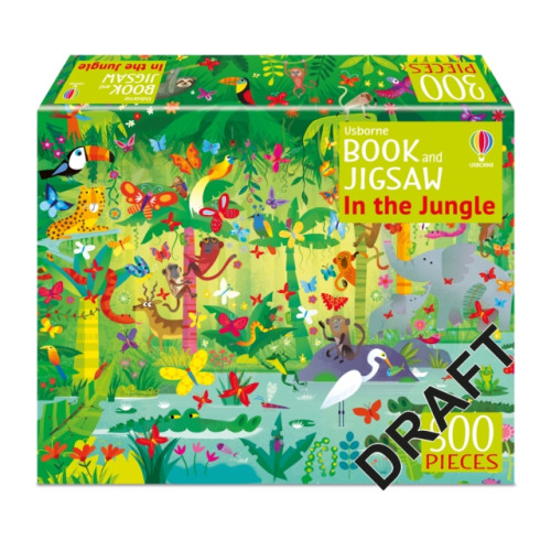 Usborne Publishing Ltd Usborne Book and Jigsaw In the Jungle (häftad, eng)