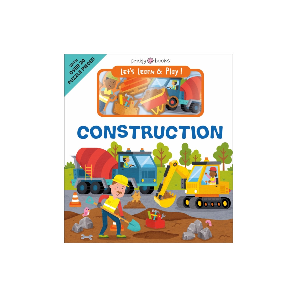 Produktbild för Let's Learn & Play! Construction (bok, board book, eng)