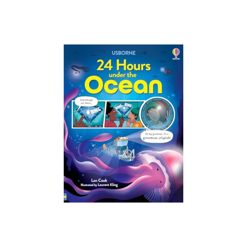 Produktbild för 24 Hours under the Ocean (inbunden, eng)