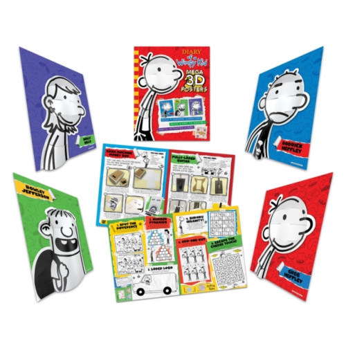 Bonnier Books Ltd Diary of a Wimpy Kid: Pop Heads - 3D Crafts (häftad, eng)