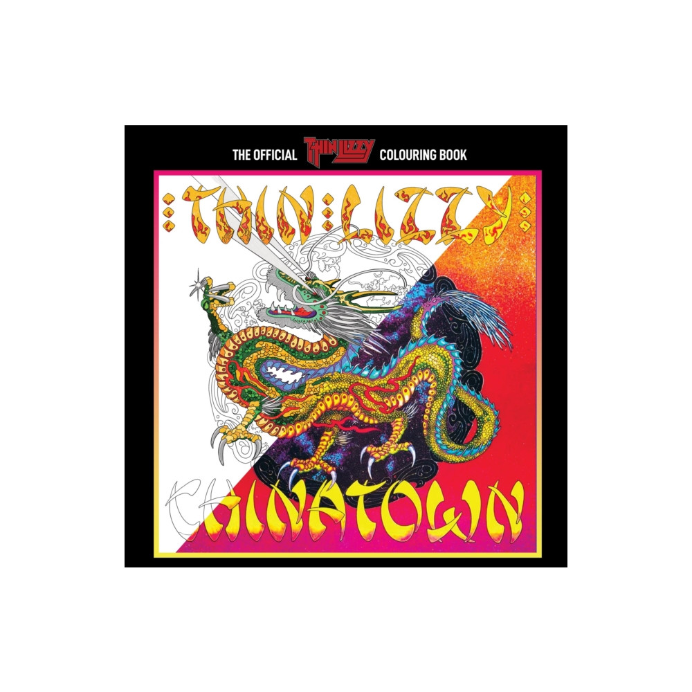 Produktbild för The Official Thin Lizzy Colouring Book (häftad, eng)