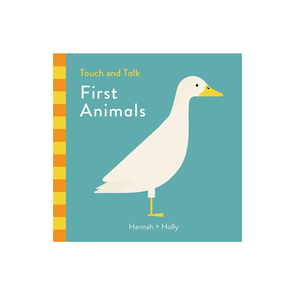 Produktbild för Hannah + Holly Touch and Talk: First Animals (bok, board book, eng)