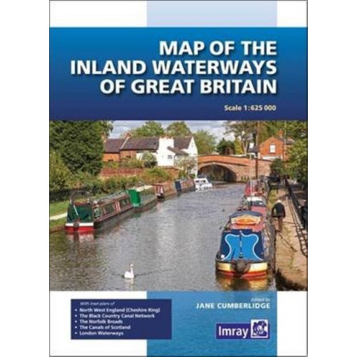 Imray, Laurie, Norie & Wilson Ltd Map of the Inland Waterways of Great Britain (häftad, eng)