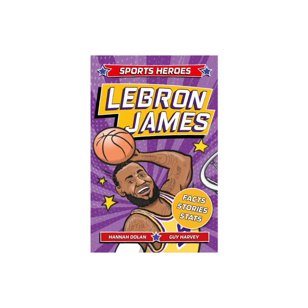Produktbild för Sports Heroes: LeBron James (häftad, eng)