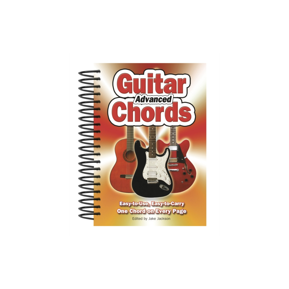 Produktbild för Advanced Guitar Chords (bok, spiral, eng)