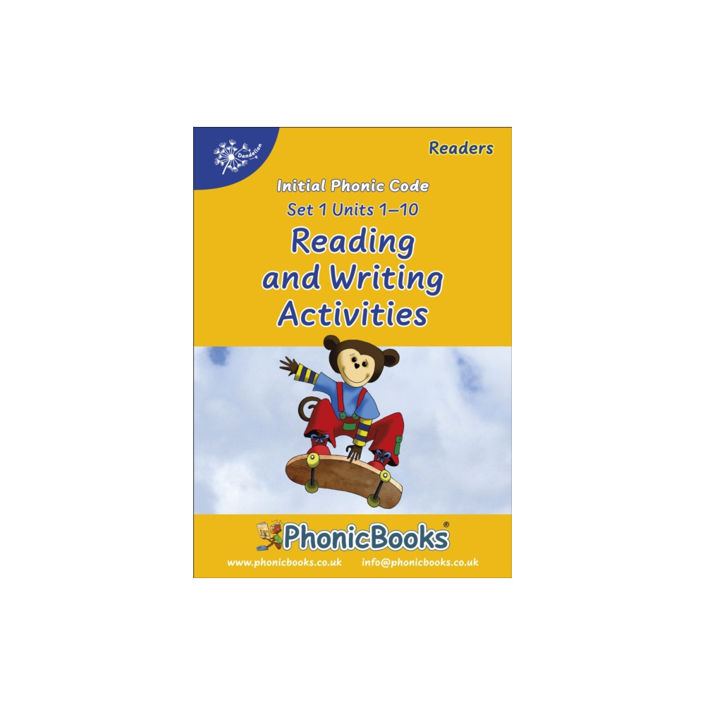 Produktbild för Phonic Books Dandelion Readers Reading and Writing Activities Set 1 Units 1-10 (bok, spiral, eng)