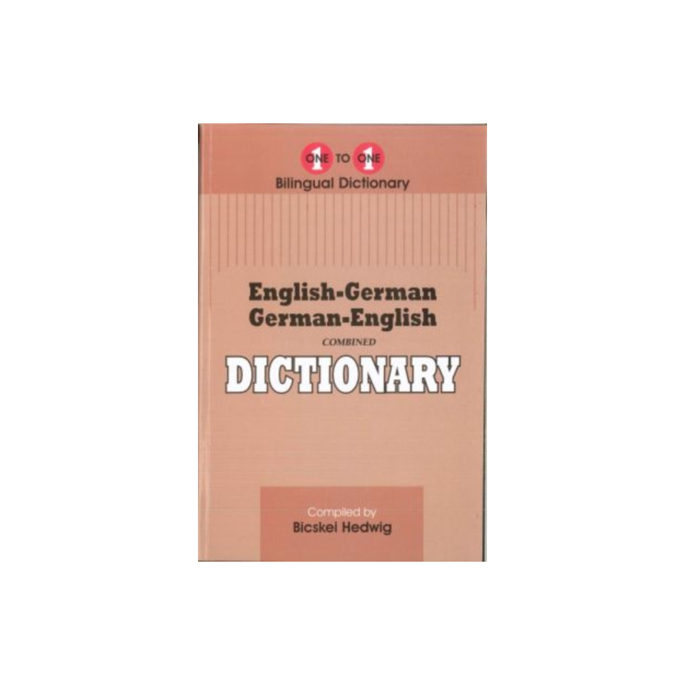Produktbild för English-German & German-English One-to-One Dictionary (häftad, eng)