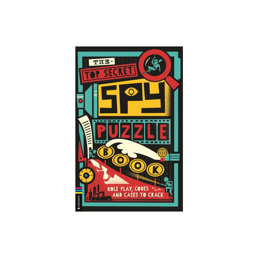 Produktbild för The Top Secret Spy Puzzle Book (häftad, eng)