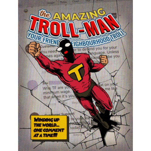 Meze Publishing The Amazing Troll-man (häftad, eng)