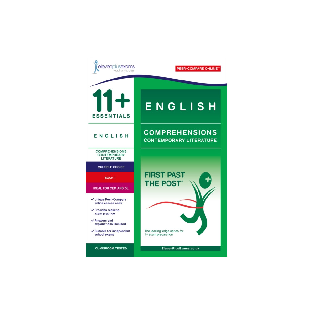 Produktbild för 11+ Essentials English Comprehensions: Contemporary Literature Book 1 (häftad, eng)