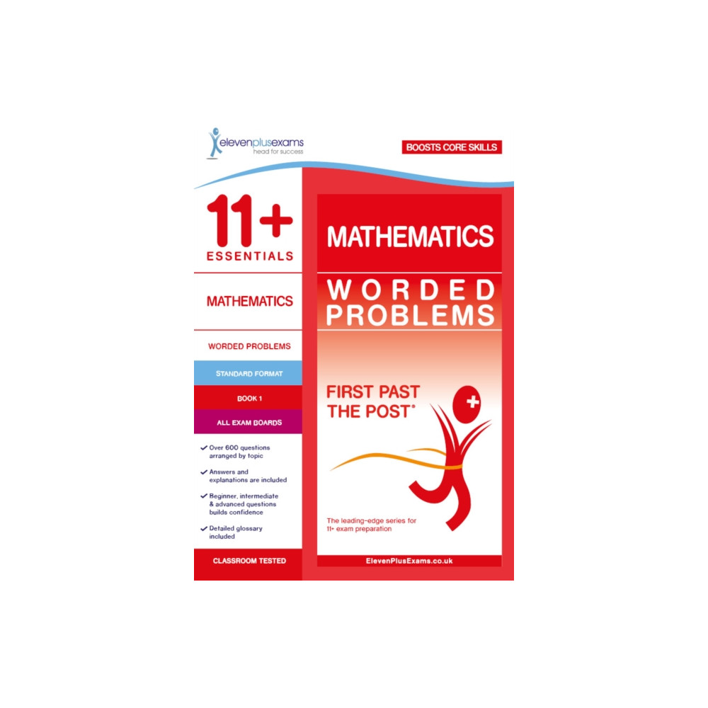 Produktbild för 11+ Essentials Mathematics: Worded Problems Book 1 (häftad, eng)