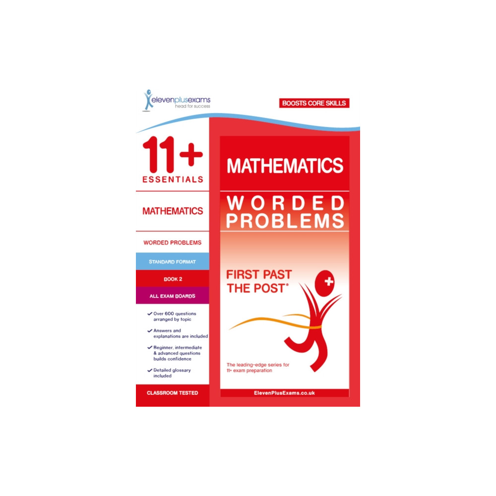 Produktbild för 11+ Essentials Mathematics: Worded Problems Book 2 (häftad, eng)