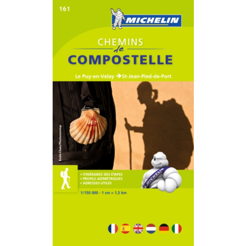 Michelin Editions Des Voyages Le chemin de Compostelle - Zoom Map 161