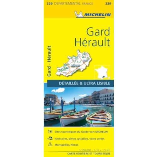 Michelin Editions Des Voyages Gard, Herault - Michelin Local Map 339