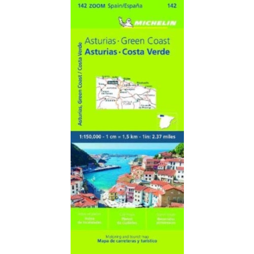 Michelin Editions Des Voyages Asturias, Costa Verde - Zoom Map 142