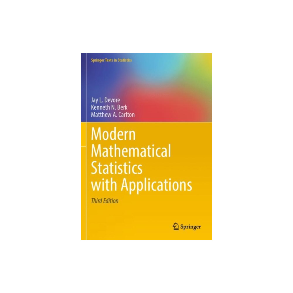 Produktbild för Modern Mathematical Statistics with Applications (häftad, eng)