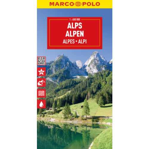 MAIRDUMONT GmbH & Co. KG Alps Marco Polo Map