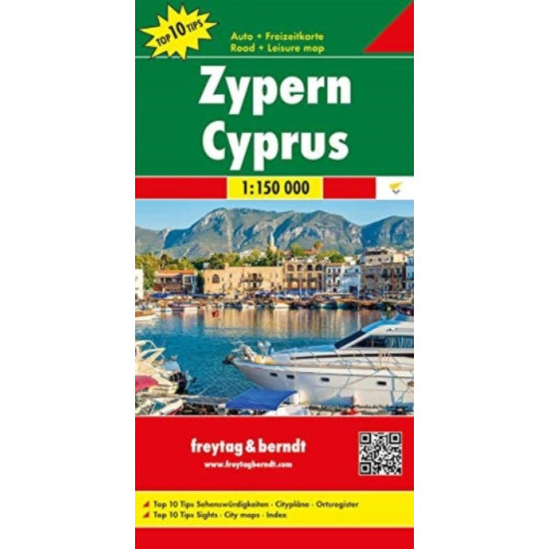 Freytag-Berndt Cyprus, Automap 1:150.000, Top 10 Tips
