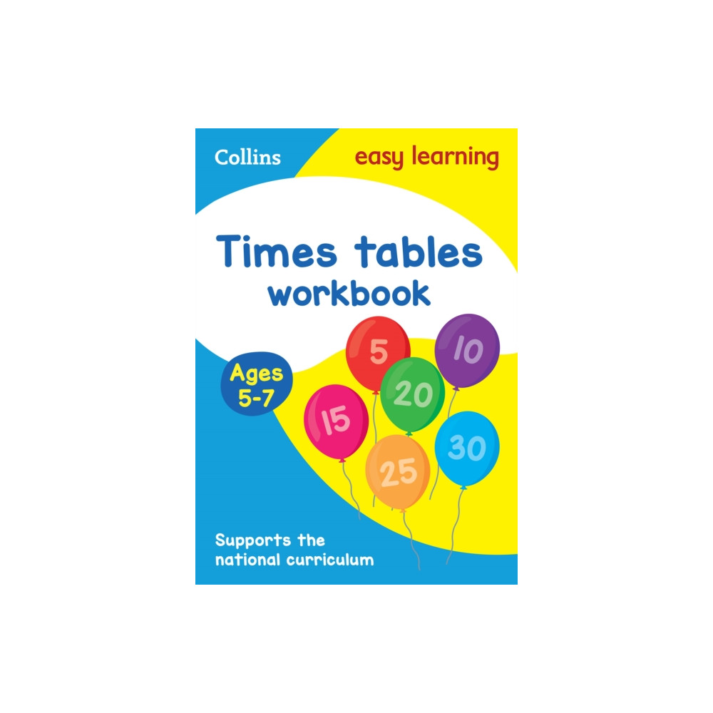 Produktbild för Times Tables Workbook Ages 5-7 (häftad, eng)